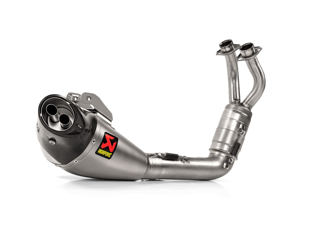 Akrapovic Slip-On Racing Line Titanium, silber, silber