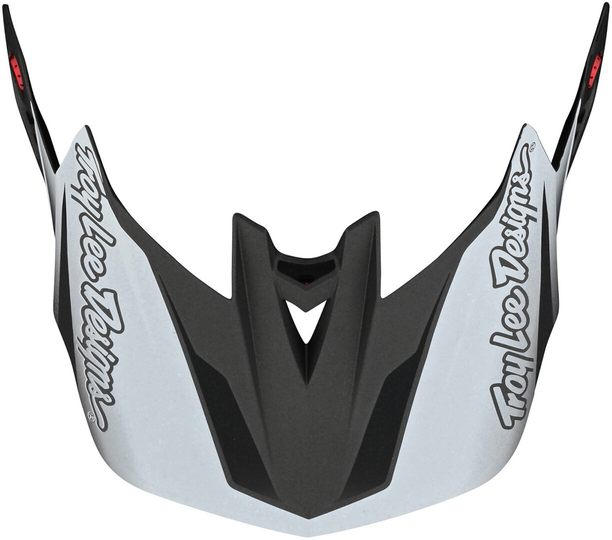 Troy Lee Designs D4 Exile Hjelm Peak, sort-hvid