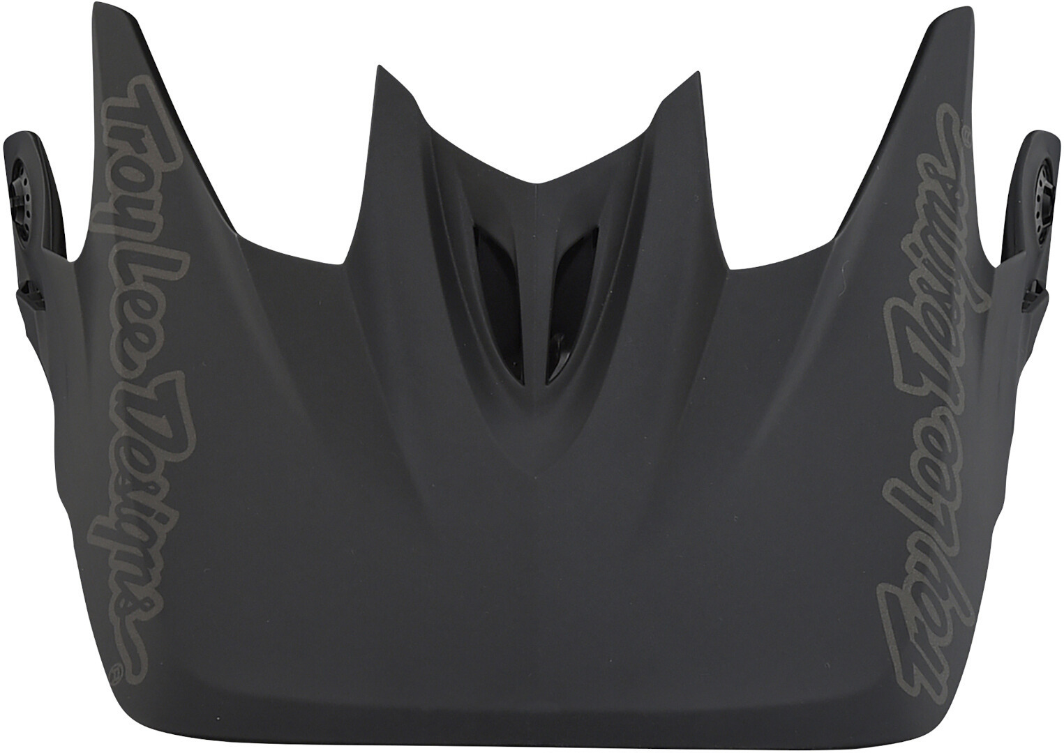 Troy Lee Designs D3 Mono Helmet Peak, black, black, Size One Size