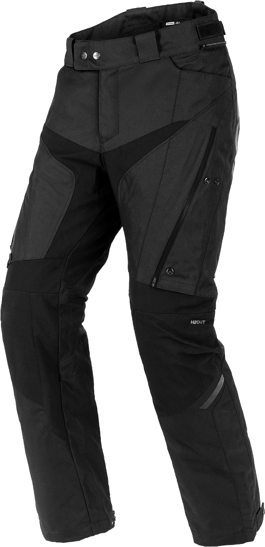 Spidi 4 Season Evo H2Out Motorcykel textilbyxor, svart, storlek 3XL