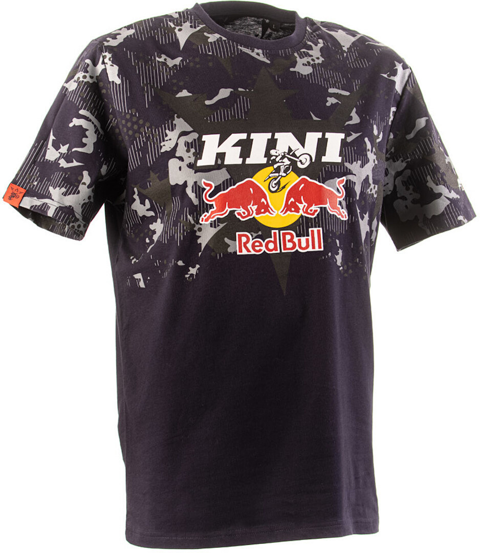 Kini Red Bull Urban Camo T-Shirt, blau, Größe M, blau, Größe M