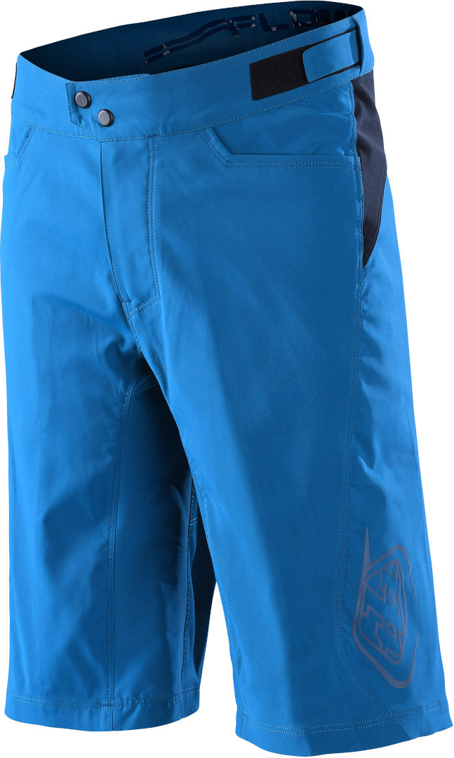 Troy Lee Designs Flowline Shell Fahrrad Shorts, blau, Größe 34, blau, Größe 34