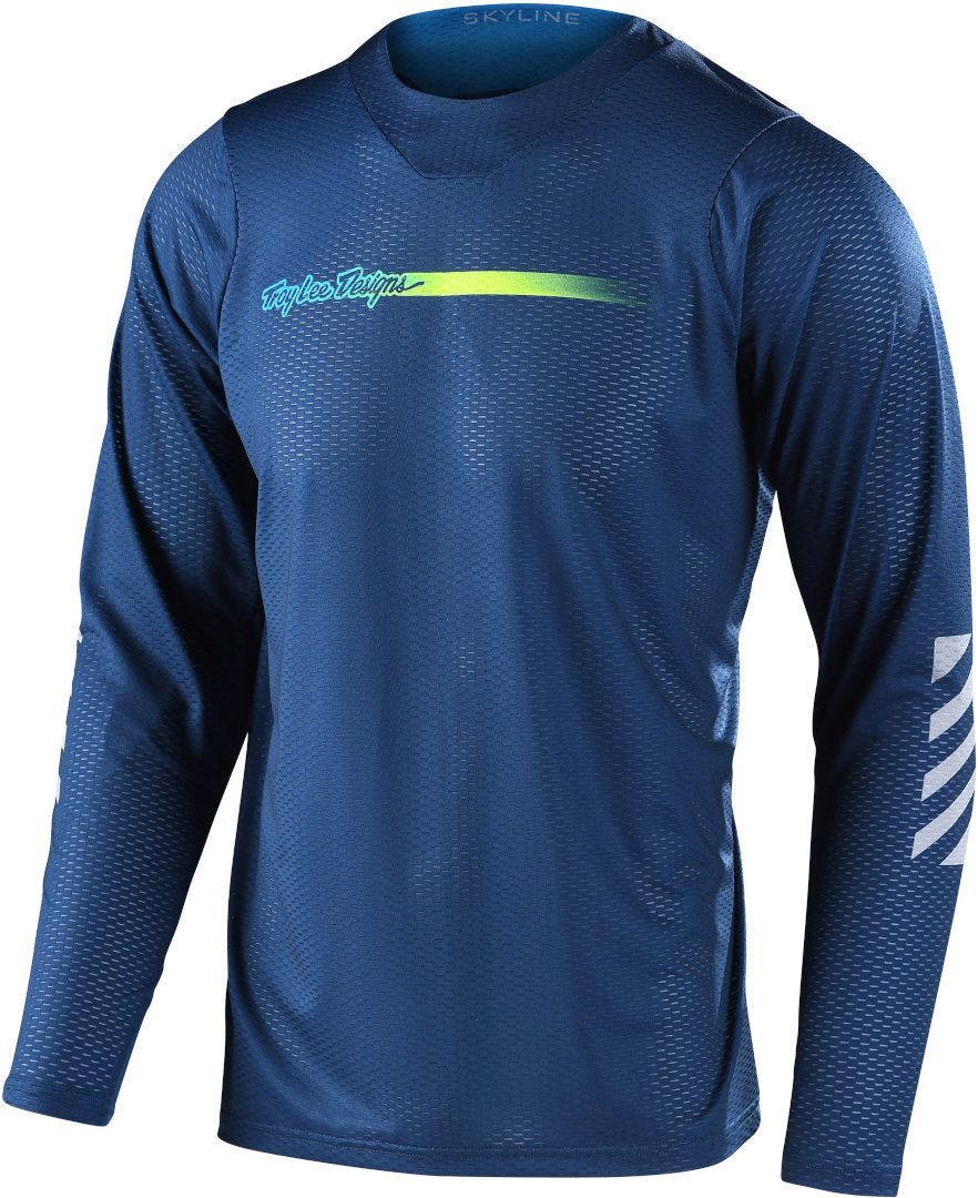 Troy Lee Designs Skyline Air Channel Bicycle Jersey, blue, Size S, blue, Size S
