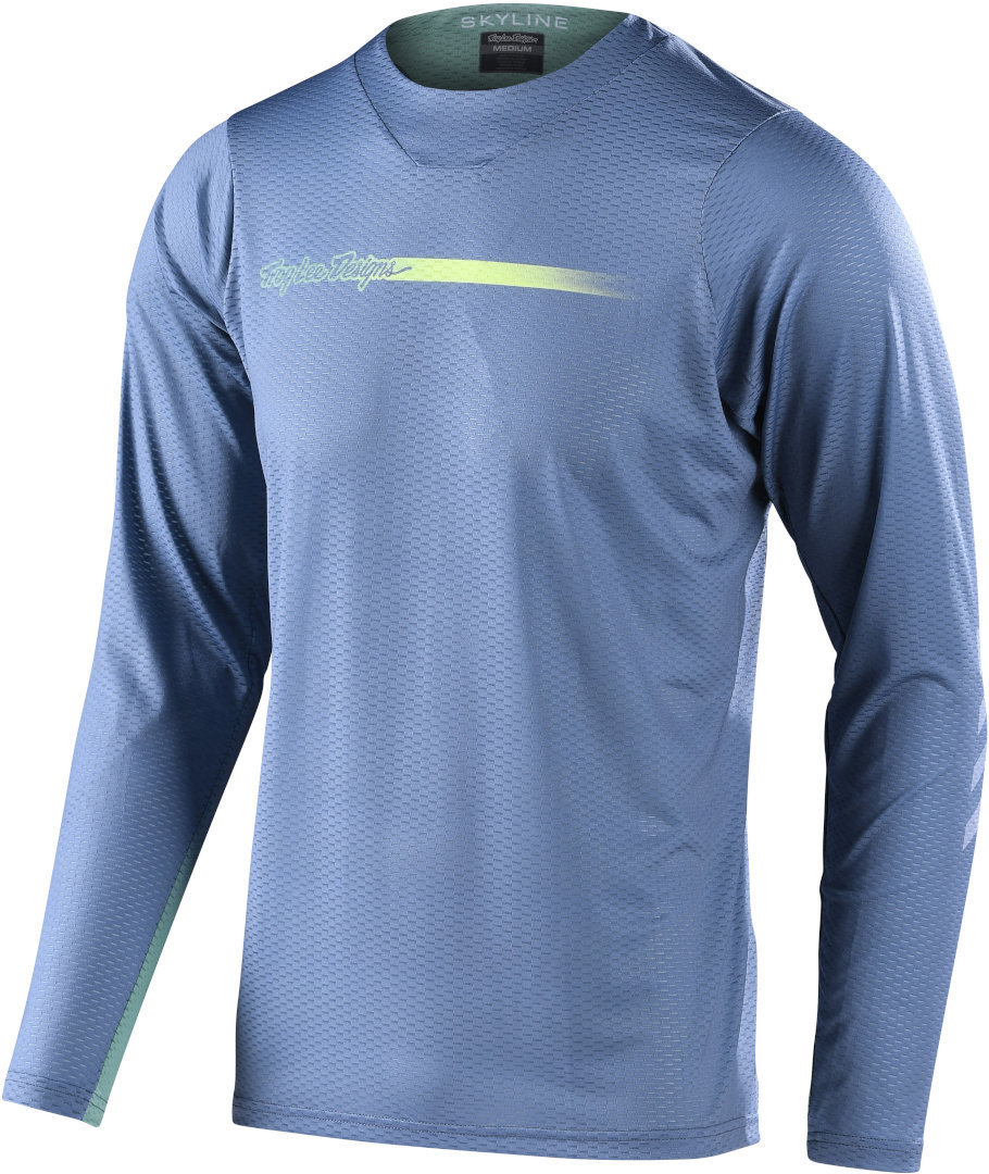 Troy Lee Designs Skyline Air Channel Bicycle Jersey, grey, Size S, grey, Size S