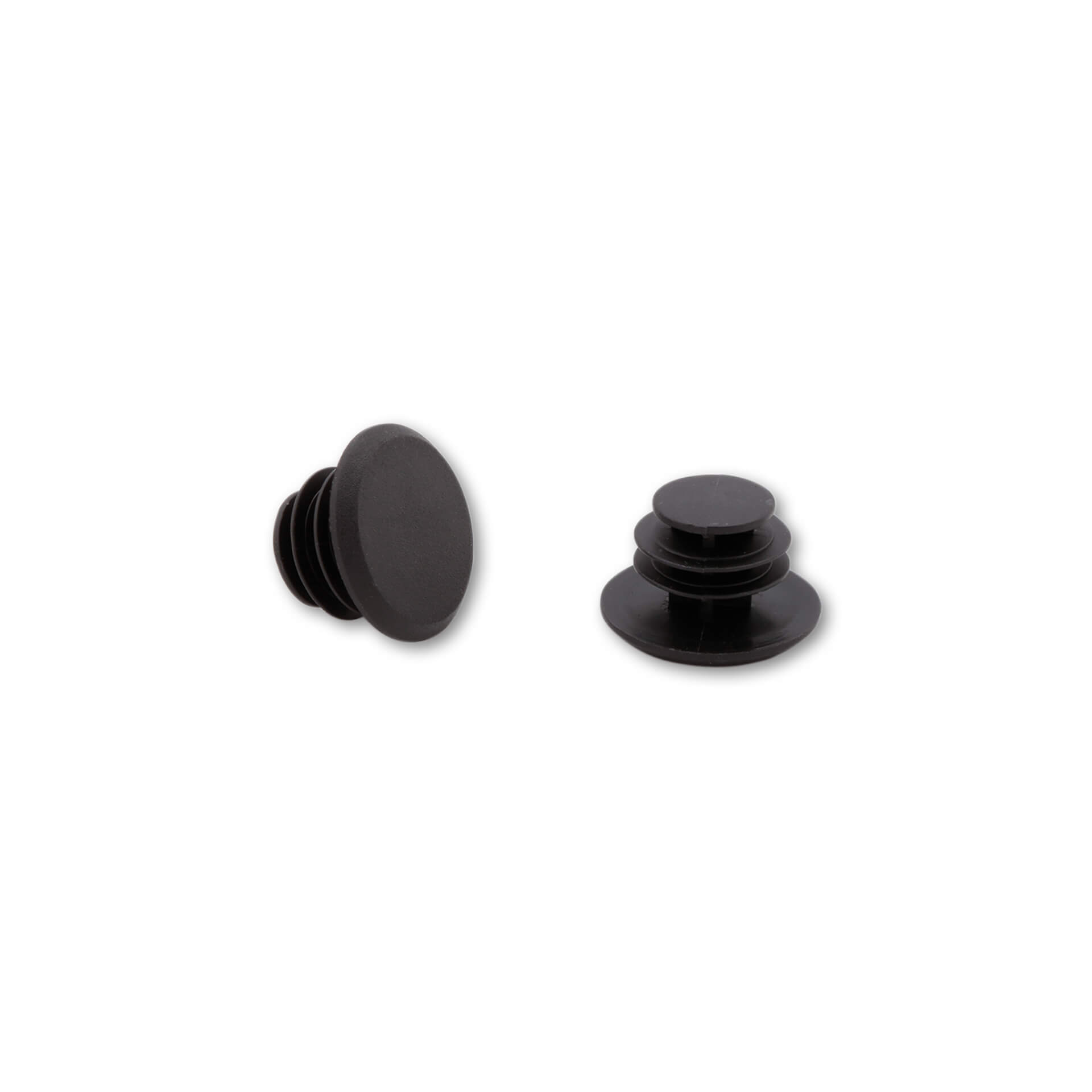 LSL Tube plug, for tube handlebars with 22.2 mm inner diameter, black, black