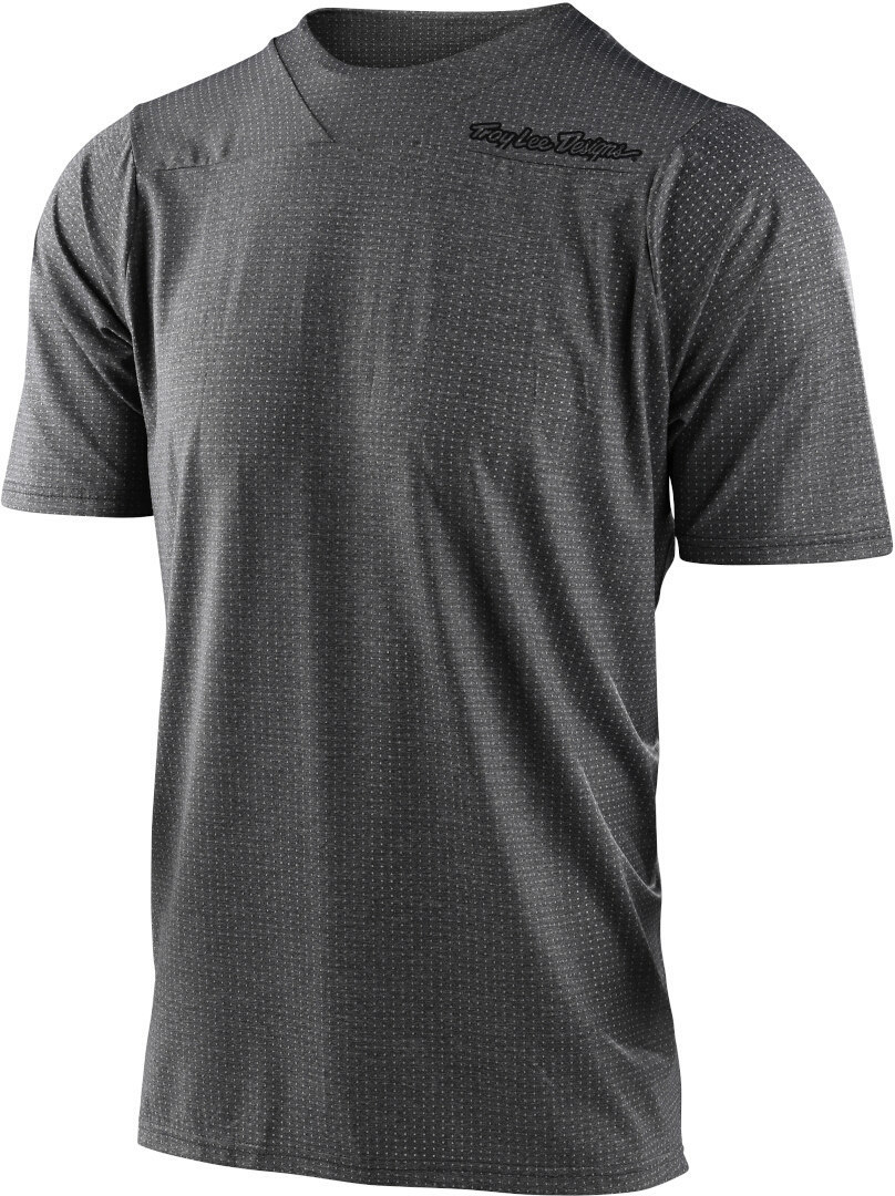 Image of Troy Lee Designs Skyline Solid T-Shirt bicicletta, grigio, dimensione 2XL