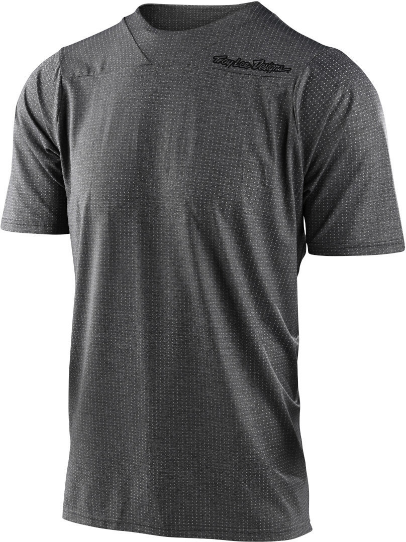 Troy Lee Designs Skyline Solid Bicycle T-Shirt, grey, Size S, grey, Size S