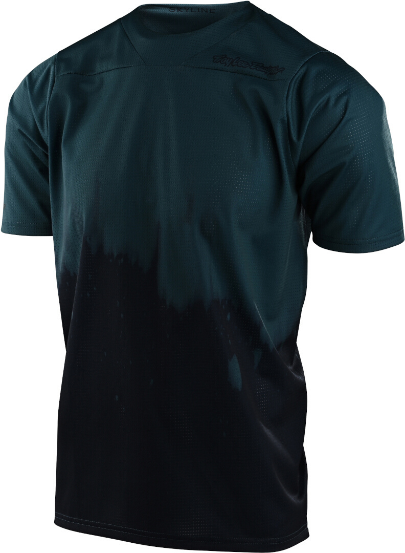 Troy Lee Designs Skyline Diffuze Cykel Jersey, svart-blå, storlek L