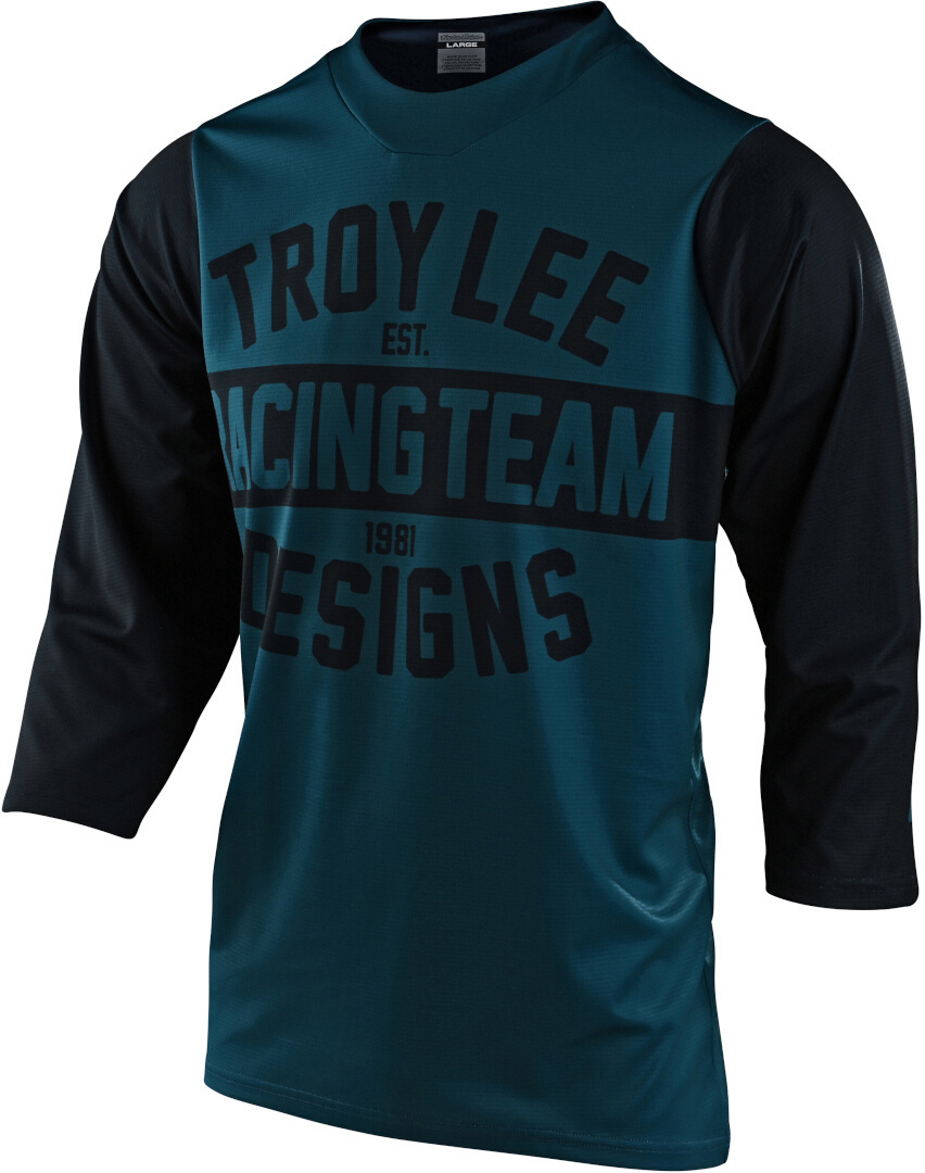 Image of Troy Lee Designs Ruckus Team 81 Maglia da bicicletta, nero-blu, dimensione M