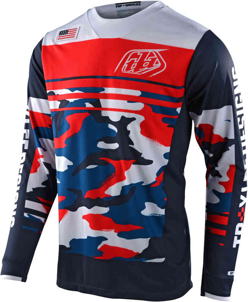 Troy Lee Designs One & Done GP Formula Camo モトクロス ジャージー