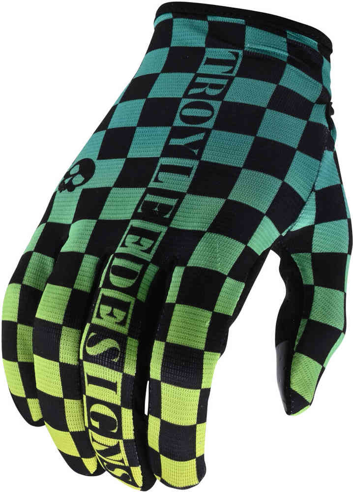 Troy Lee Designs Flowline Checkers Gants de vélo