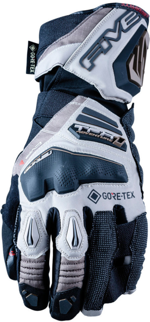 Five TFX1 GTX Motorcycle Gloves, black-brown, Size XL, black-brown, Size XL