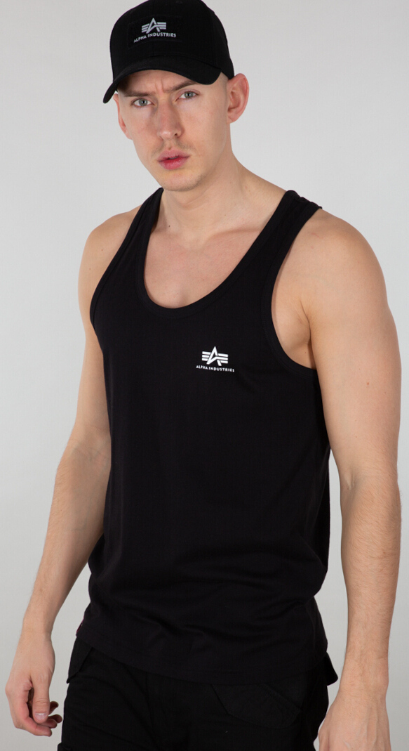 Alpha Industries Basic BB SL Tank Top, schwarz, Größe S, schwarz, Größe S