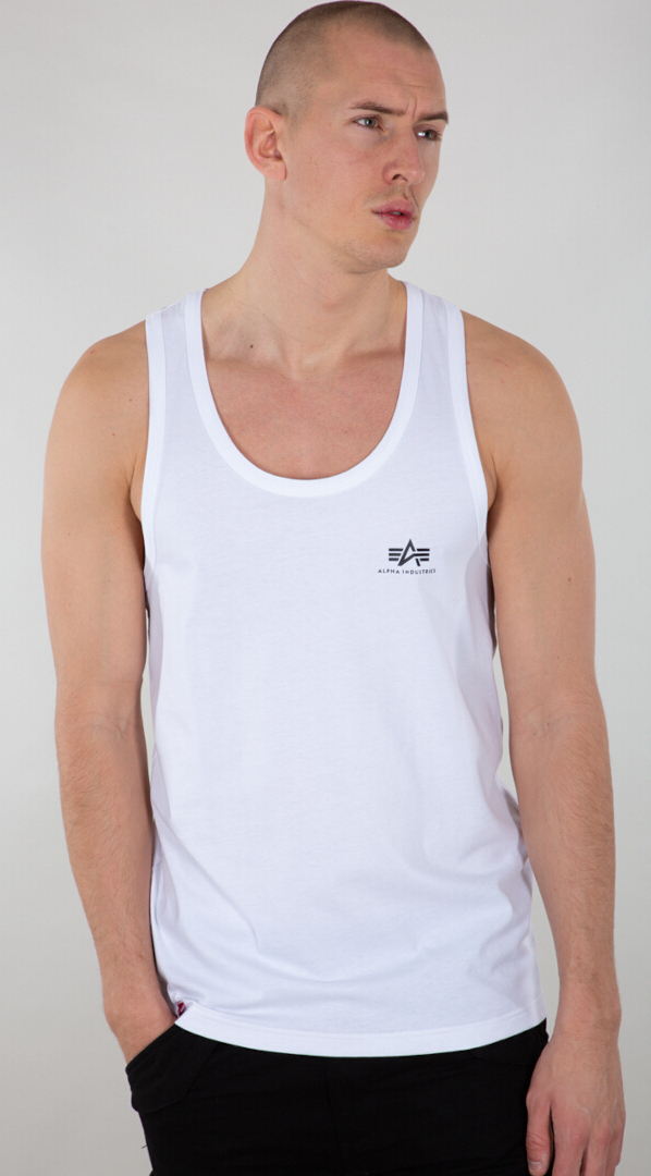 Alpha Industries Basic BB SL Tank Top, weiss, Größe M, weiss, Größe M