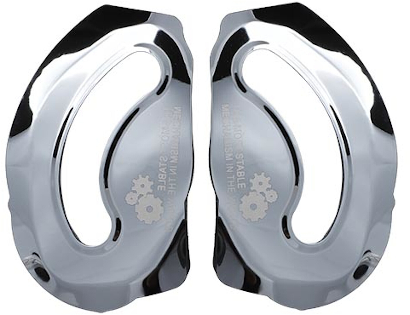 LS2 FF900 Valiant II Visor Mechanism, grey-silver, grey-silver