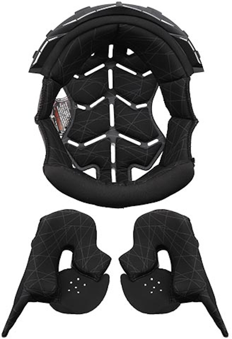 LS2 FF902 Scope Inner Lining & Cheek Pads, black, Size S, black, Size S