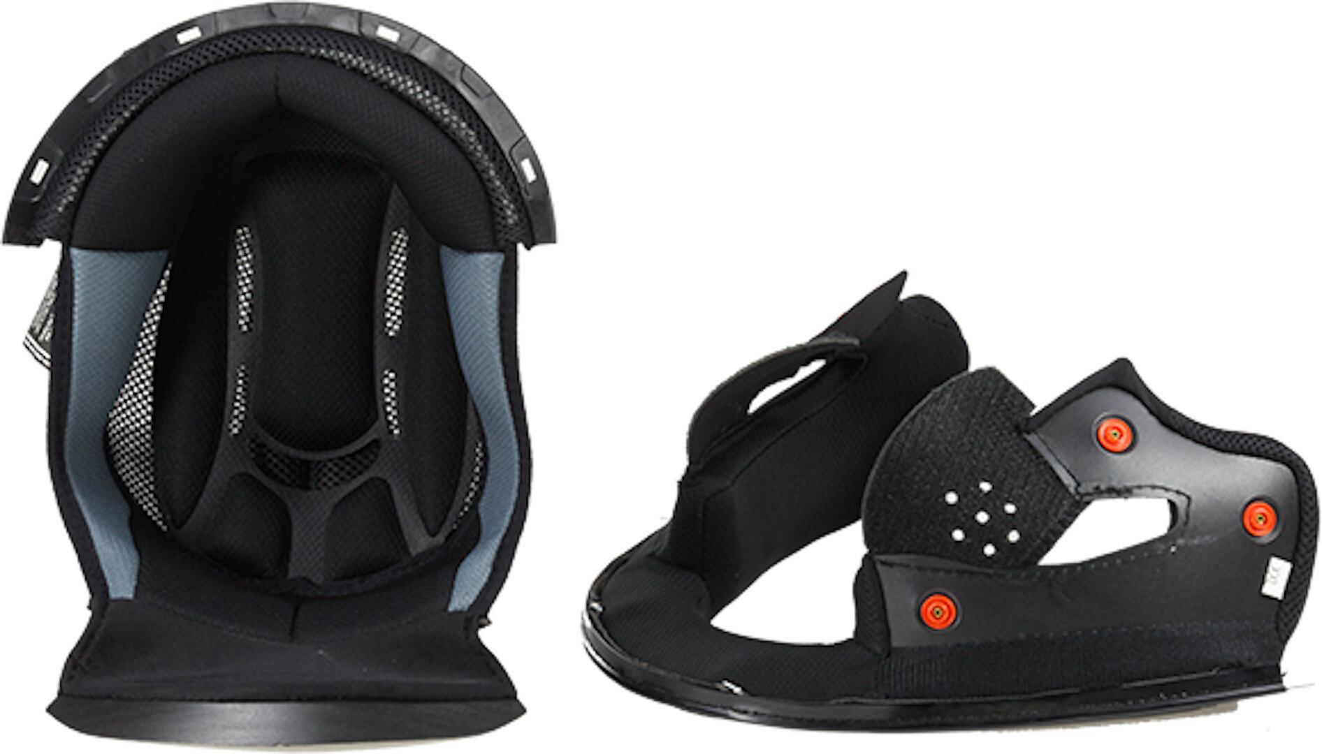 LS2 FF325 Strobe Inner Lining & Cheek Pads, black, Size XS, black, Size XS