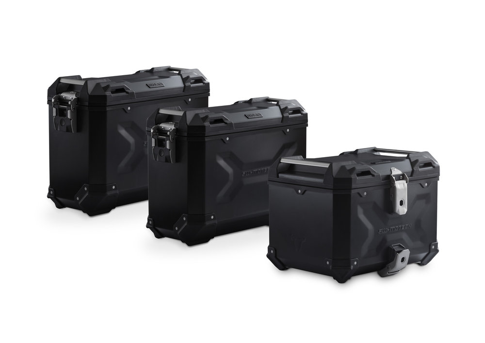 SW Motech Adventure set Luggage Black. BMW R 1200 GS LC Adv 1250