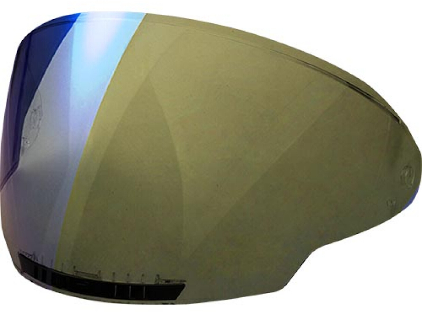 LS2 OF600 Copter Visor, gold, gold