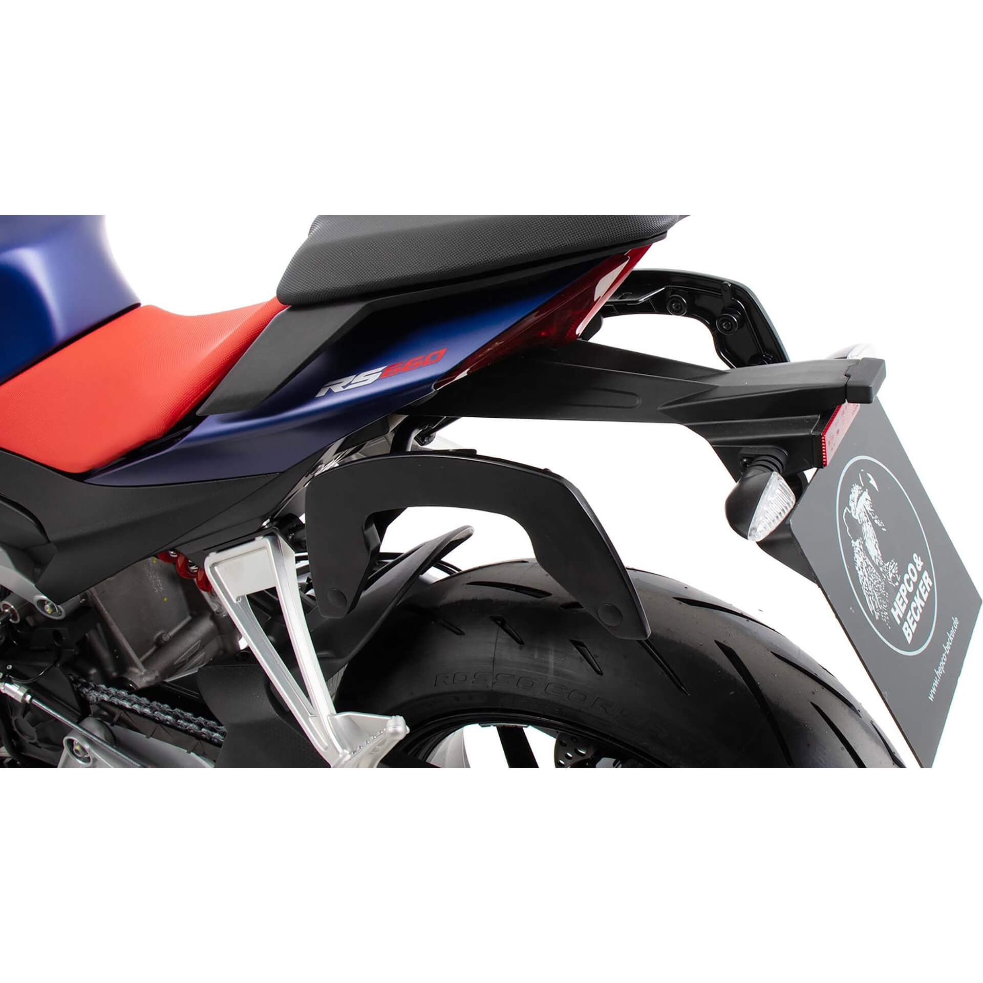 ヘプコamp;ベッカーC-ボウサイドキャリアブラック のための アプリリア トゥオノ RS 660 (2020-) ベストプライス ▷  FC-Moto