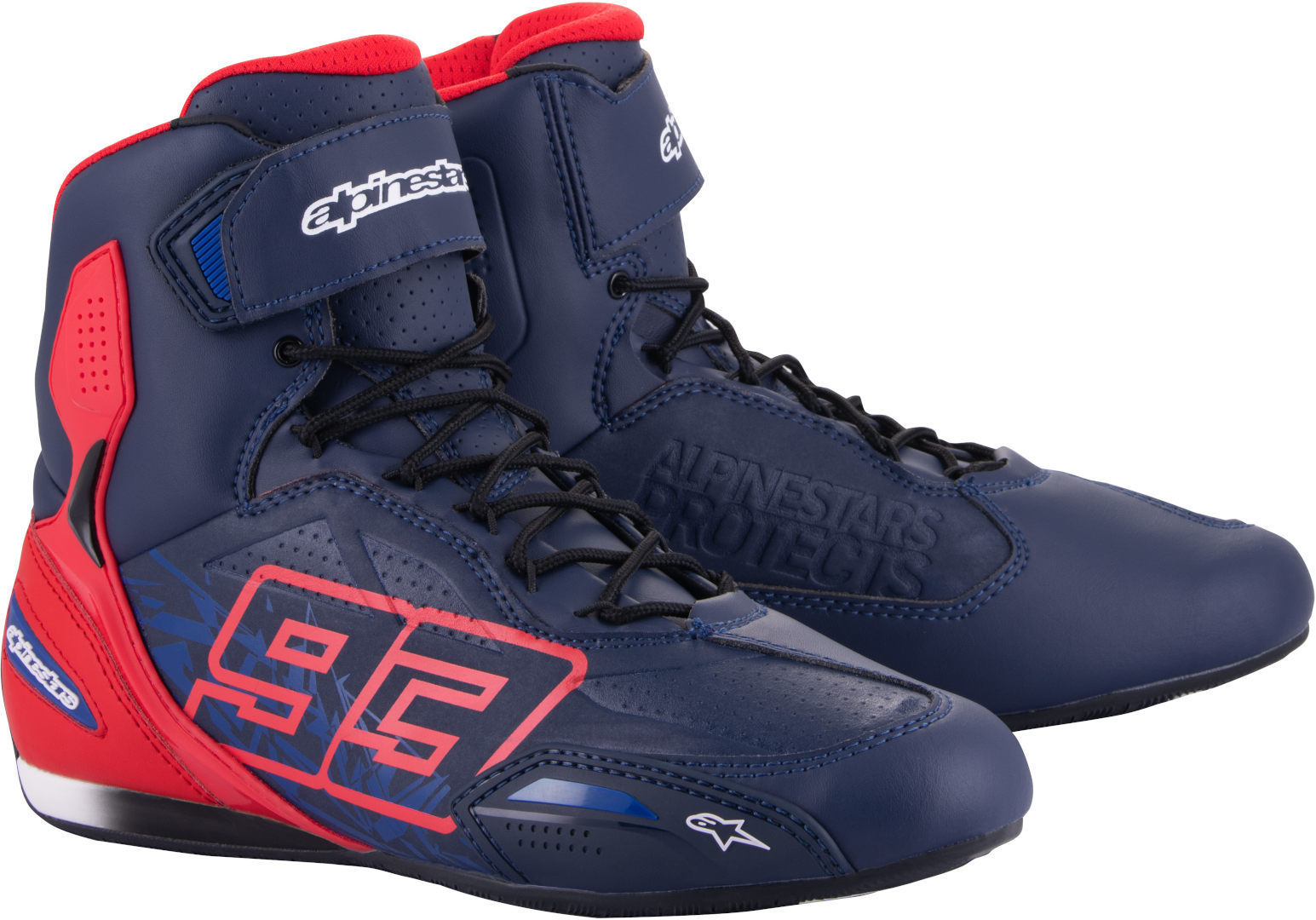Alpinestars MM93 Austin Обувь для мотоциклов Синий/Красный 11 (44) 