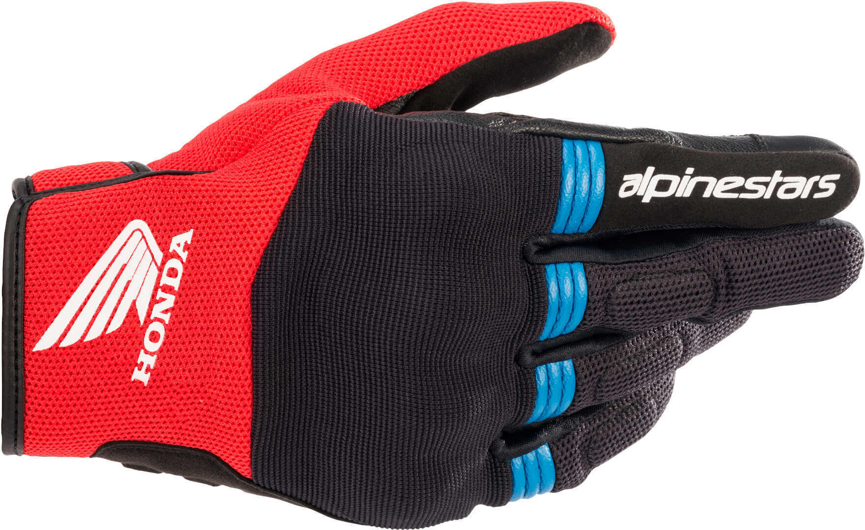 Alpinestars Guantes de Moto de Cobre, Color Negro y Blanco, Talla