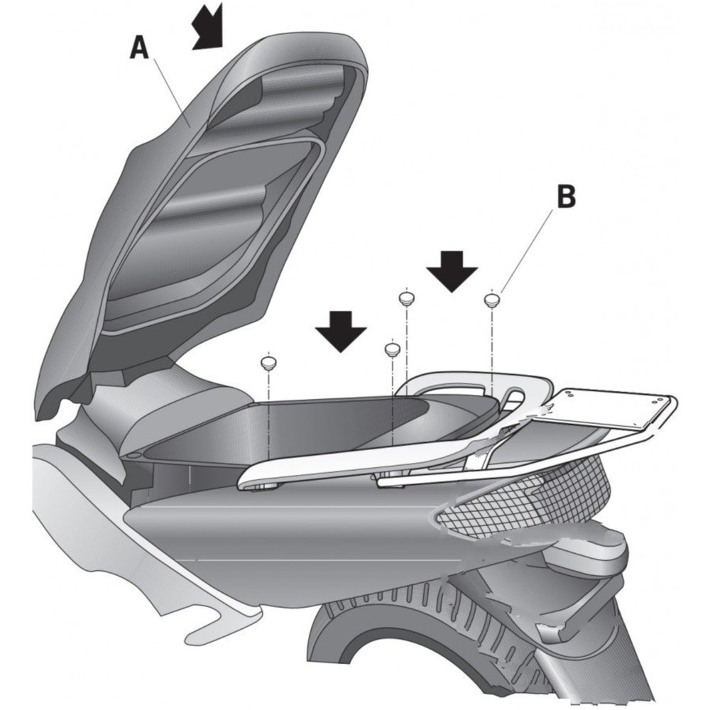 Top Master Topcase Fitting