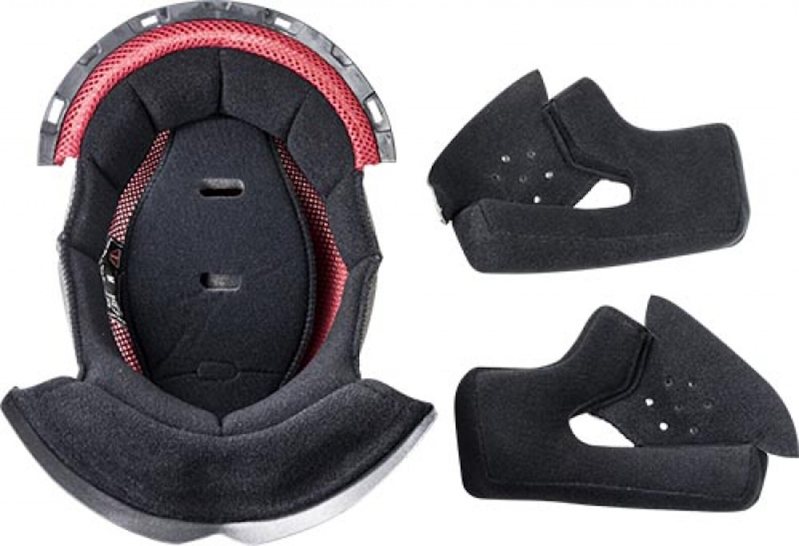 LS2 FF353J Rapid Mini Inner Lining & Cheek Pads, black, Size S, black, Size S