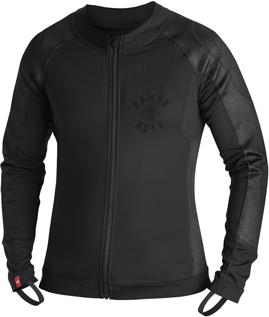 Pando Moto Shell Uh 2 Functioneel Overhemd, zwart, afmeting XL