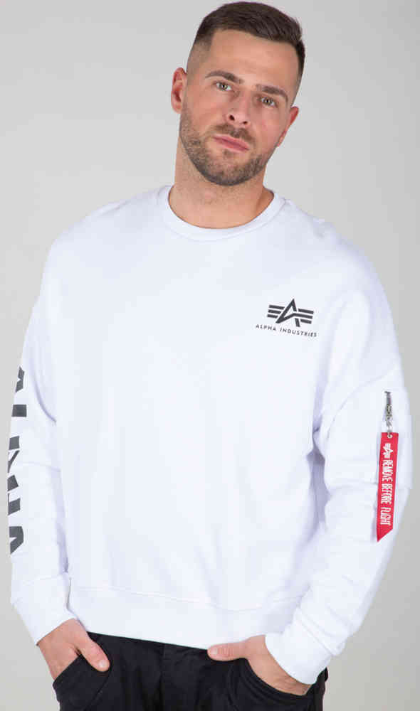 Alpha Industries Sleeve Print OS пуловер