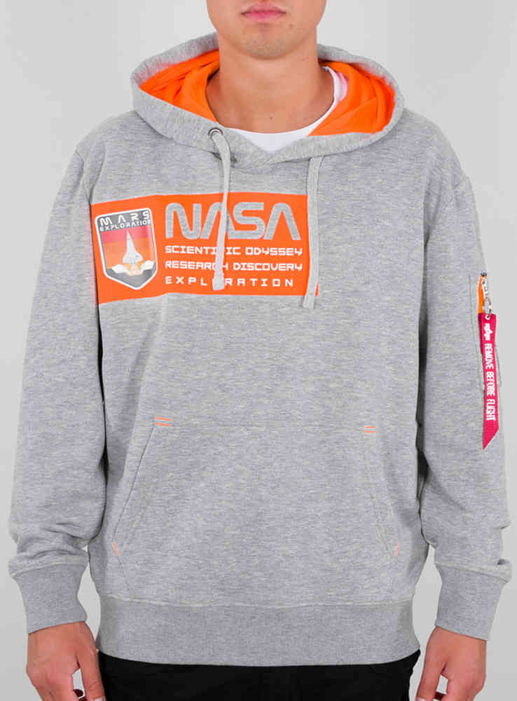 Alpha Industries Mars Neon Hoodie - buy cheap ▷ FC-Moto