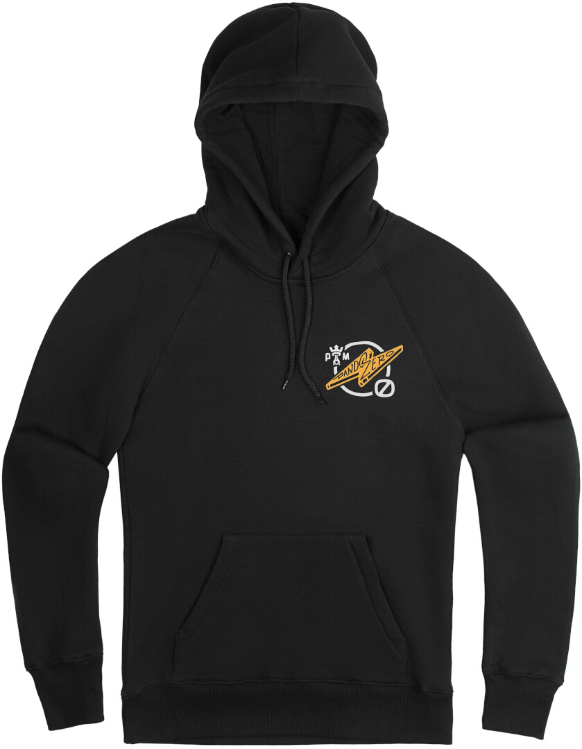 Pando Moto Kyle Zero 1 Hoodie, black, Size XS, black, Size XS
