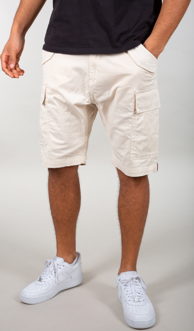 Alpha Industries Airman Shorts, weiss-beige, Größe 32, weiss-beige, Größe 32