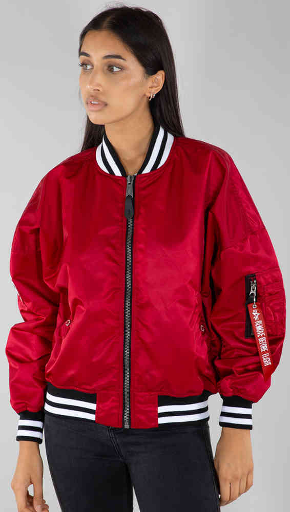 Alpha industries bomber jacket womens shop