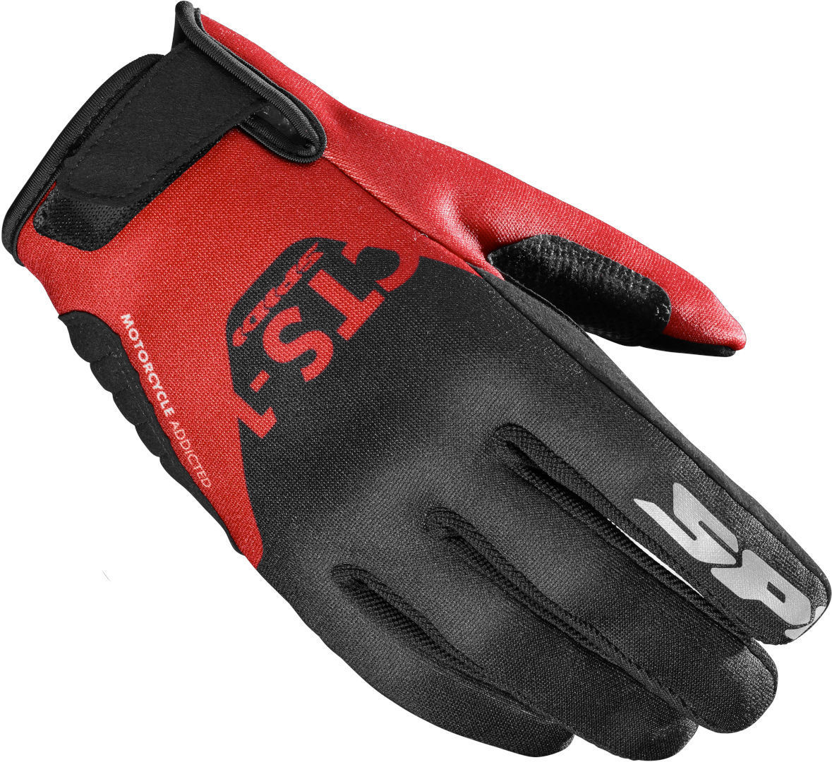 Spidi CTS-1 K3 Motorcycle Gloves, black-red, Size S, black-red, Size S