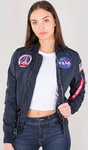 Alpha Industries MA-1 TT NASA Reversible Ladies Jacket