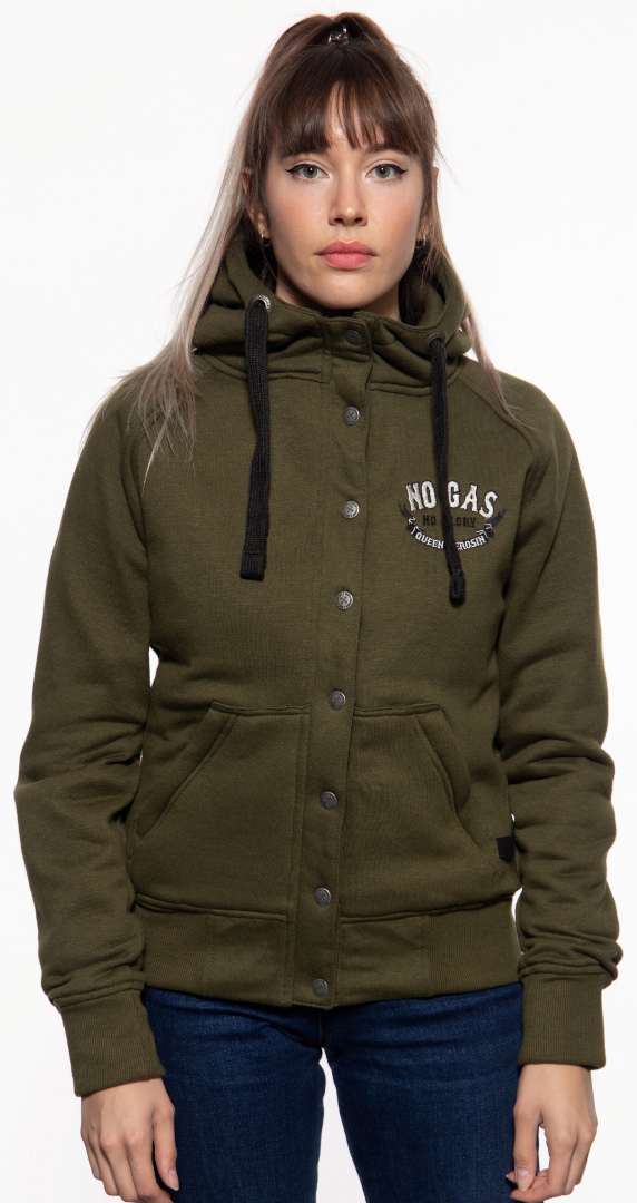 Queen Kerosin No Gas No Glory Adventure Veste pour dames