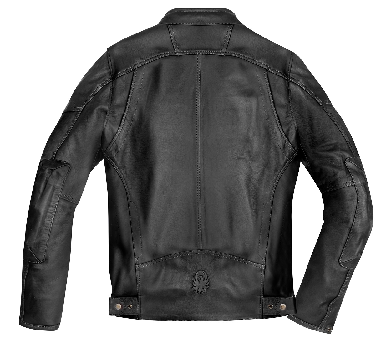 Side view of Merlin Gable Motorcycle Leather Jacket, black, Size 4XL for Men