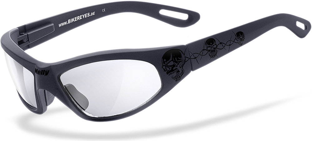 Helly Bikereyes Black Angel Tribal Selbsttönende Sonnenbrille