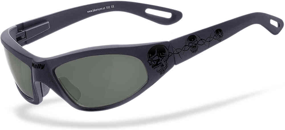 Helly Bikereyes Black Angel Tribal Polarized Sunglasses