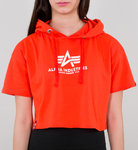 Alpha Industries Basic Hooded COS T-shirt da donna