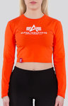 Alpha Industries Basic Cropped Camicia longsleeve da donna