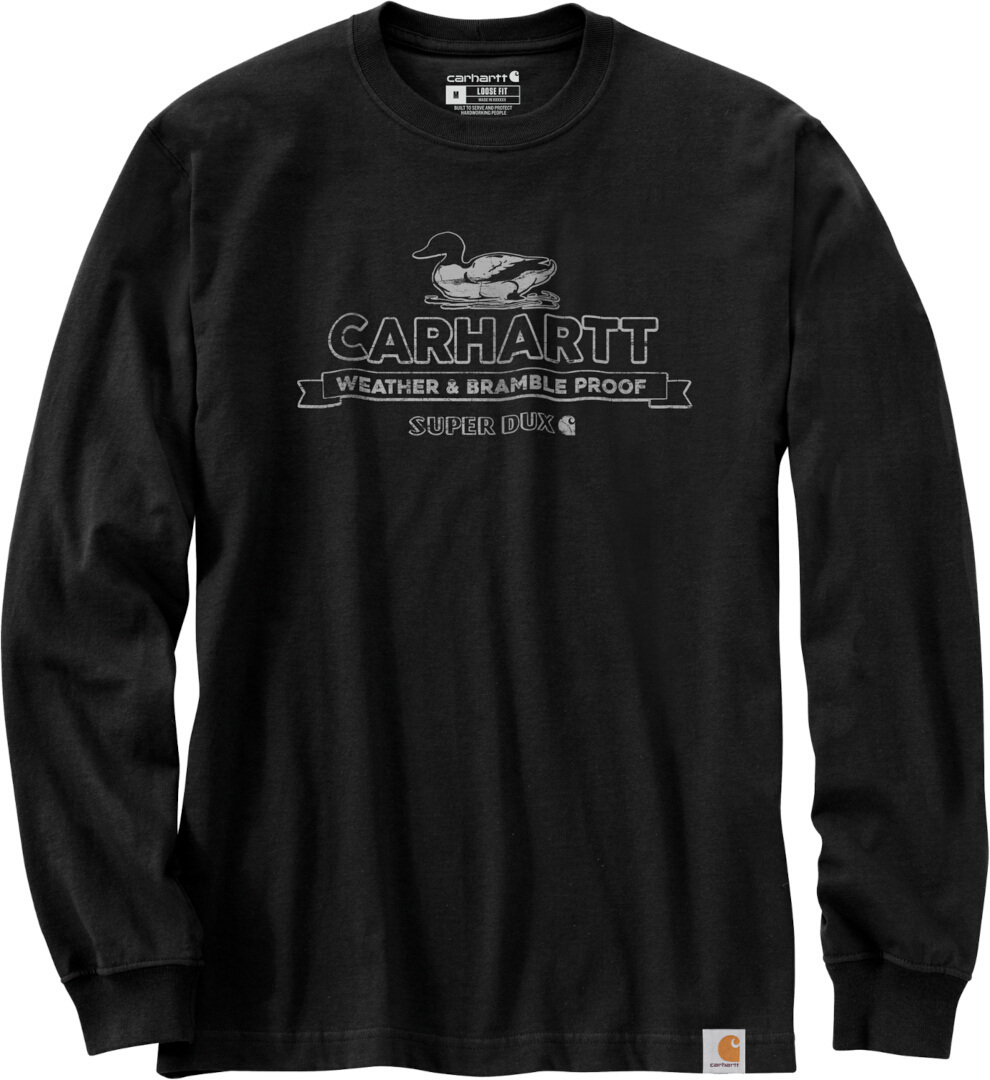Carhartt Super Dux Graphic Longsleeve Shirt, black, Size M, black, Size M