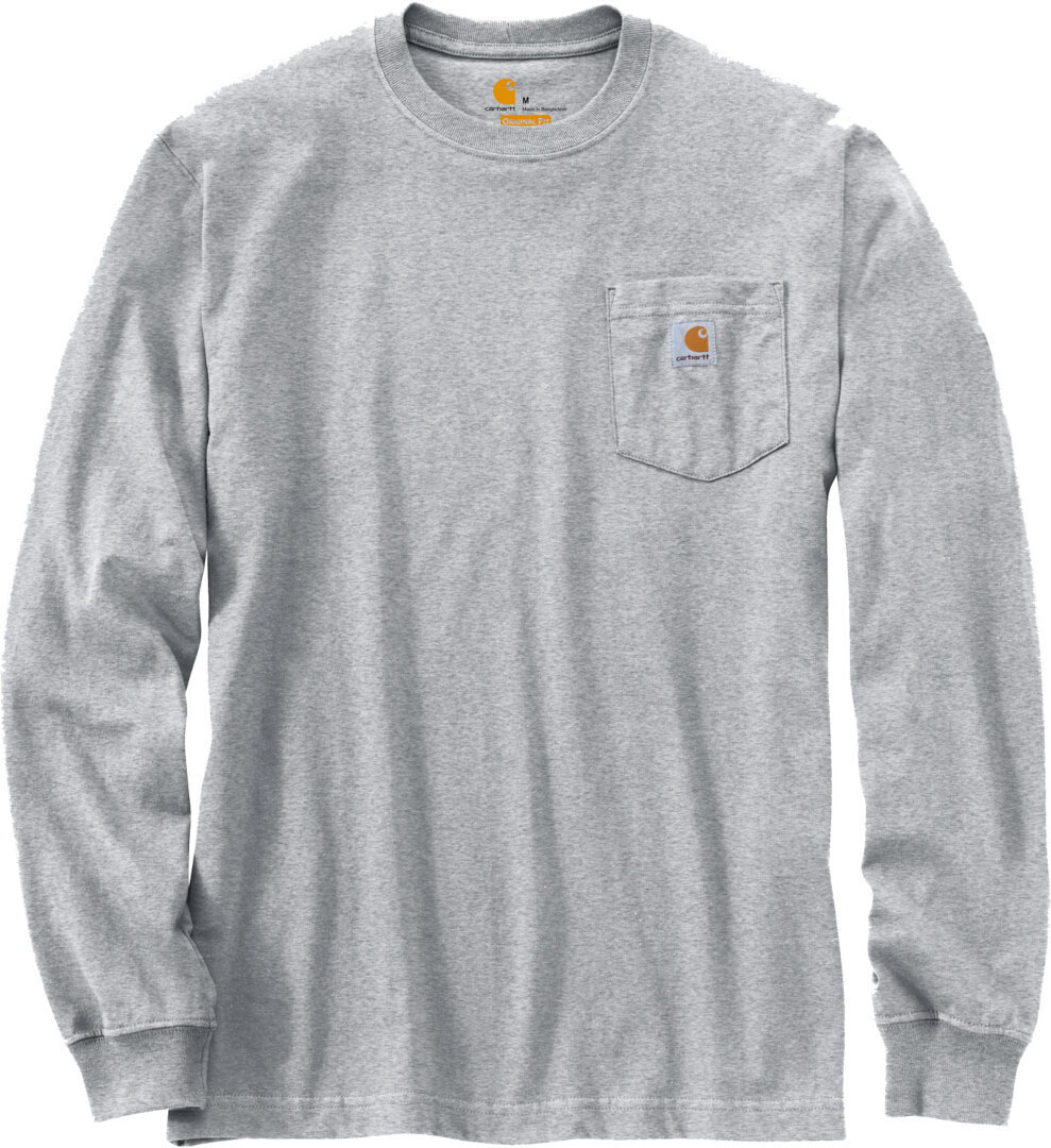 Carhartt Workwear Pocket Longsleeve skjorta, grå, storlek L