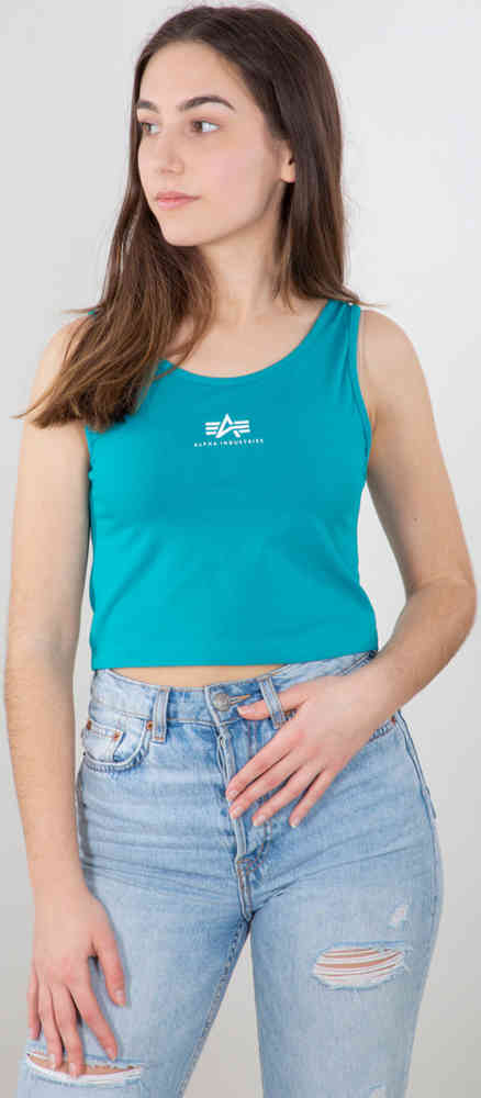 Alpha Industries Basic Crop SL Дамы Танк Топ