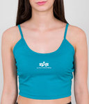 Alpha Industries Basic Crop SL Dames Top