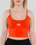 Alpha Industries Basic Crop SL Top da donna