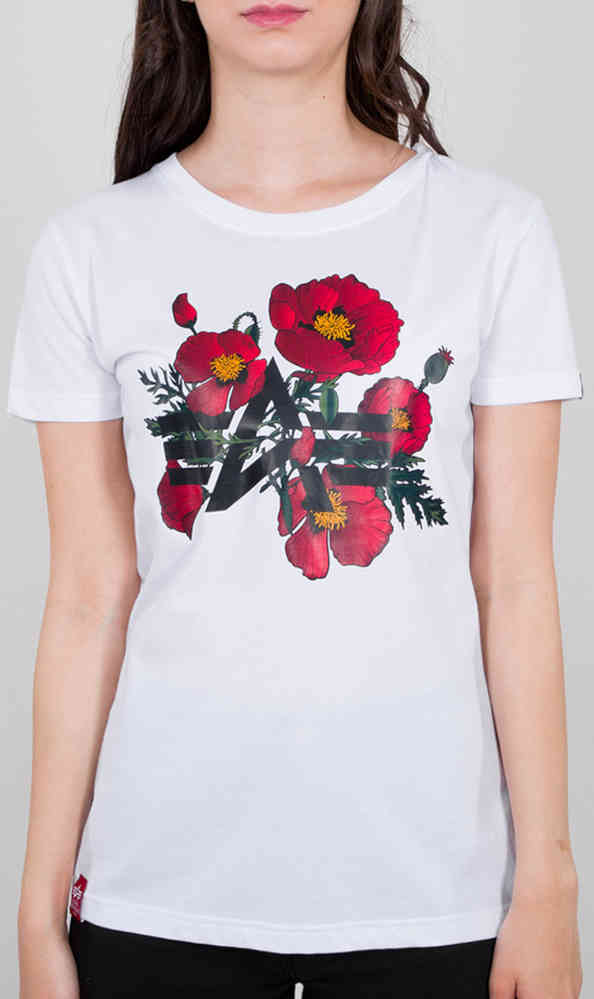 Alpha Industries Flower Logo Дамы футболка