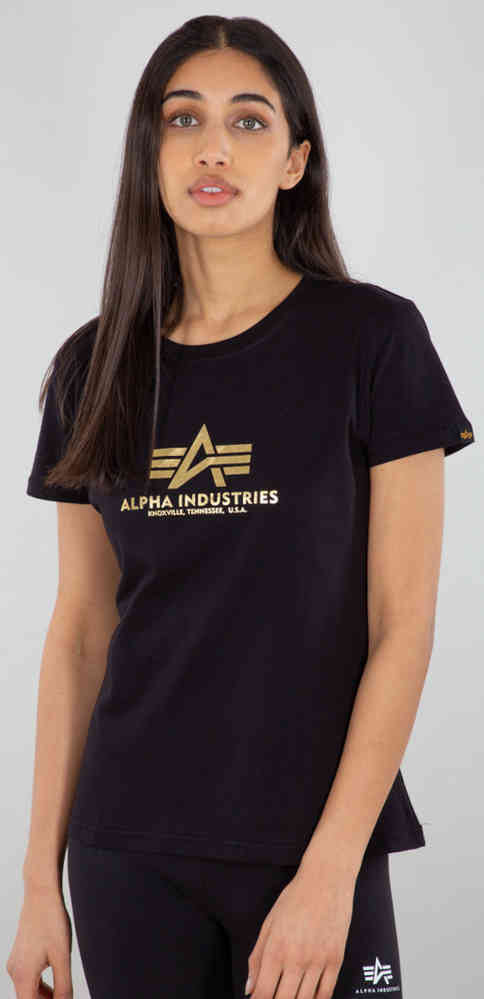 Alpha Industries New Basic Foil Print Дамы футболка