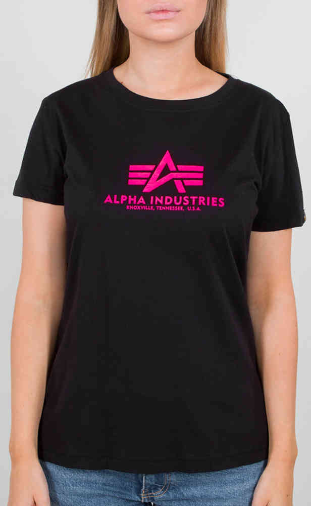 Alpha Industries New Basic Neon Print T-shirt da donna